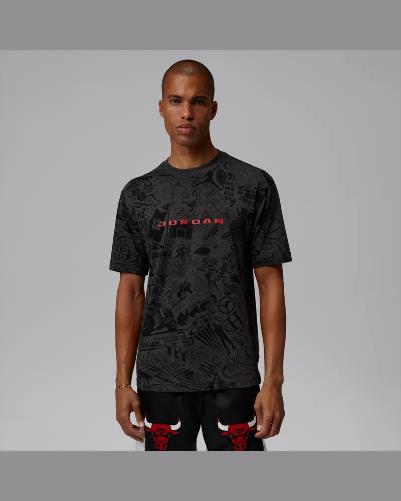Jordan Brooklyn T-Shirt (Herren) - Schwarz Schwarz