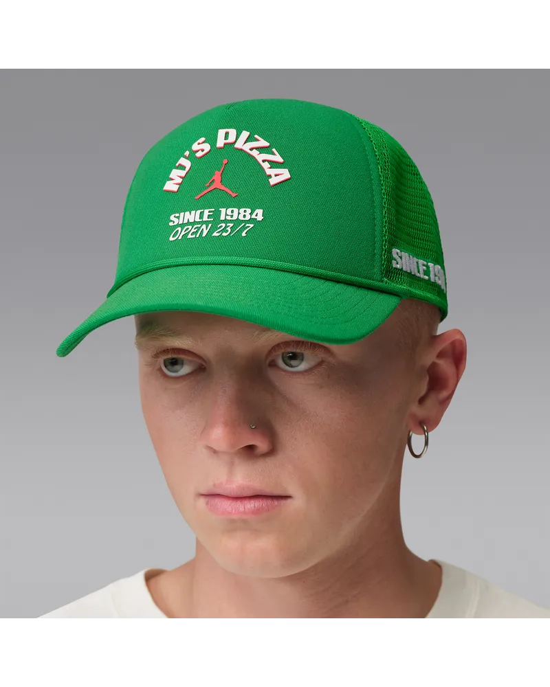 Jordan Rise strukturierte Trucker-Cap - Grün Grün