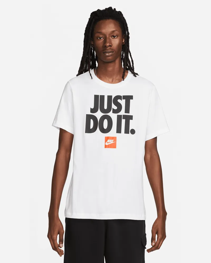 Nike Sportswear Herren-T-Shirt - Weiß Weiß