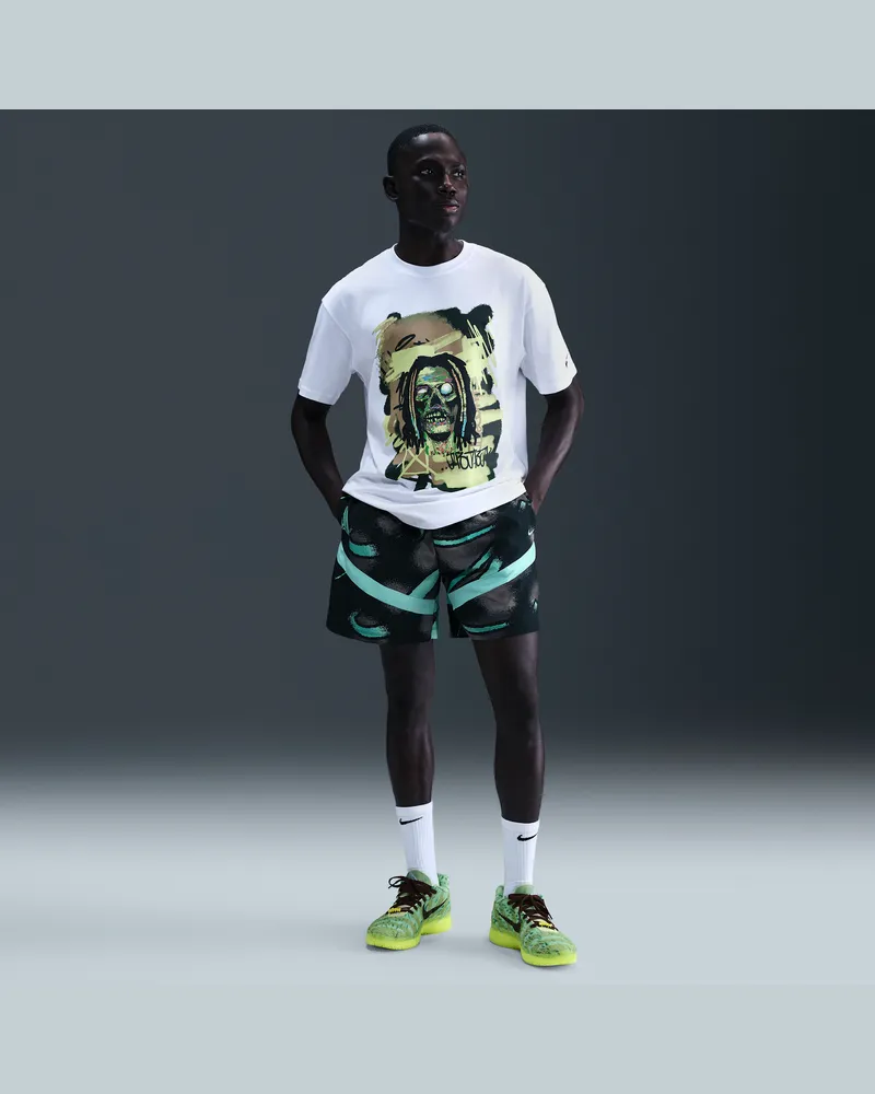 Nike Dri-FIT Basketballshorts für Herren (ca. 15 cm) - Grün Grün