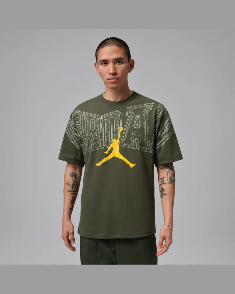 Jordan Men-T-Shirt mit Grafik - Grün Grün