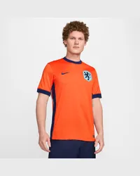 Nike Netherlands (Women Team) 2024/25 Stadium Home  Dri-FIT Soccer Replika Fußballtrikot (Herren) - Orange Orange