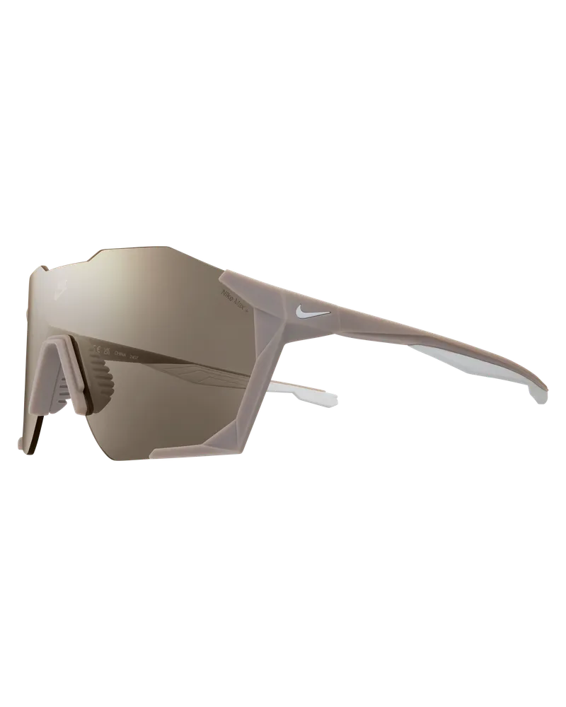 Nike Charged Shield Sonnenbrille - Grau Grau