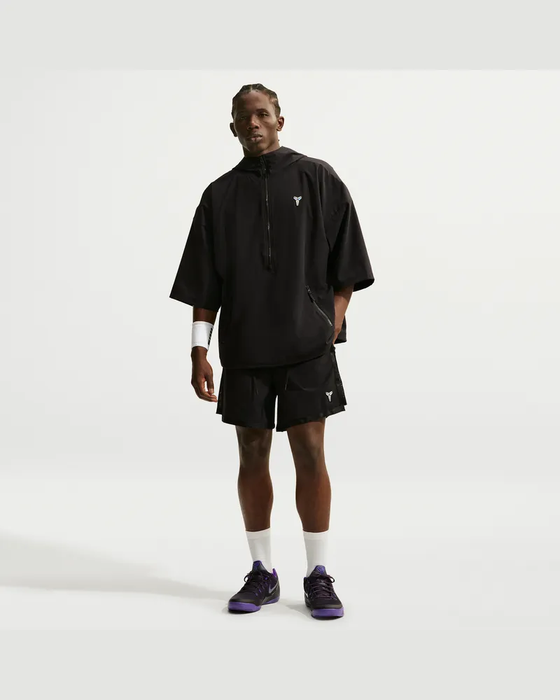 Nike Kobe 2-in-1-Basketballshorts (Herren) - Schwarz Schwarz