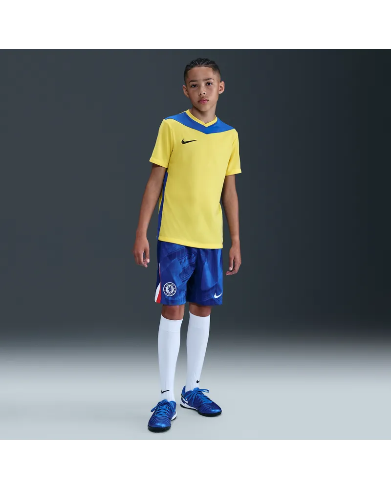 Nike FC Chelsea 2025/26 Stadium Home  Replika-Fußballshorts mit Dri-FIT-Technologie (ältere Kinder) - Blau Blau