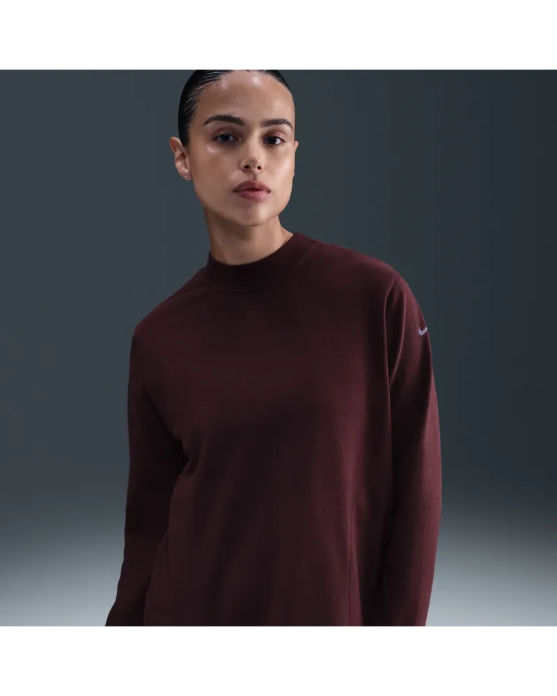 Nike M) One Wende-Pullover aus French Terry (Schwangere und Mütter) - Rot Rot