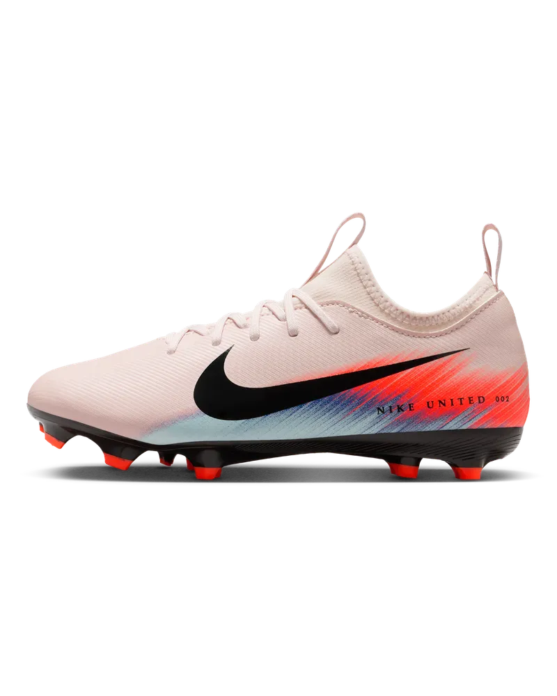 Nike United Jr. Mercurial Vapor 16 Academy Low-Top-Fußballschuh für verschiedene Böden (ältere Kinder) - Pink Pink