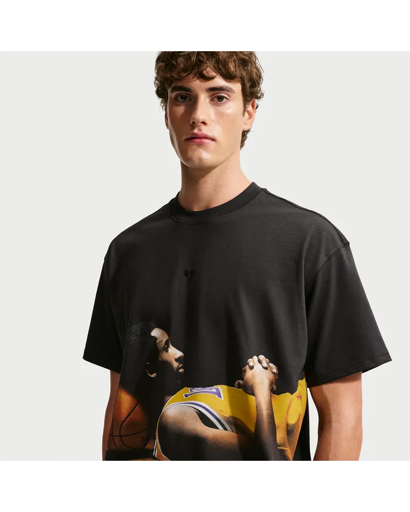 Nike Kobe Basketball-T-Shirt für Herren - Schwarz Schwarz