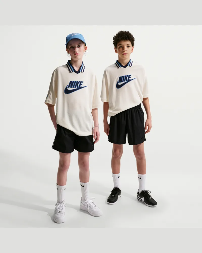 Nike Webshorts für ältere Kinder - Schwarz Schwarz