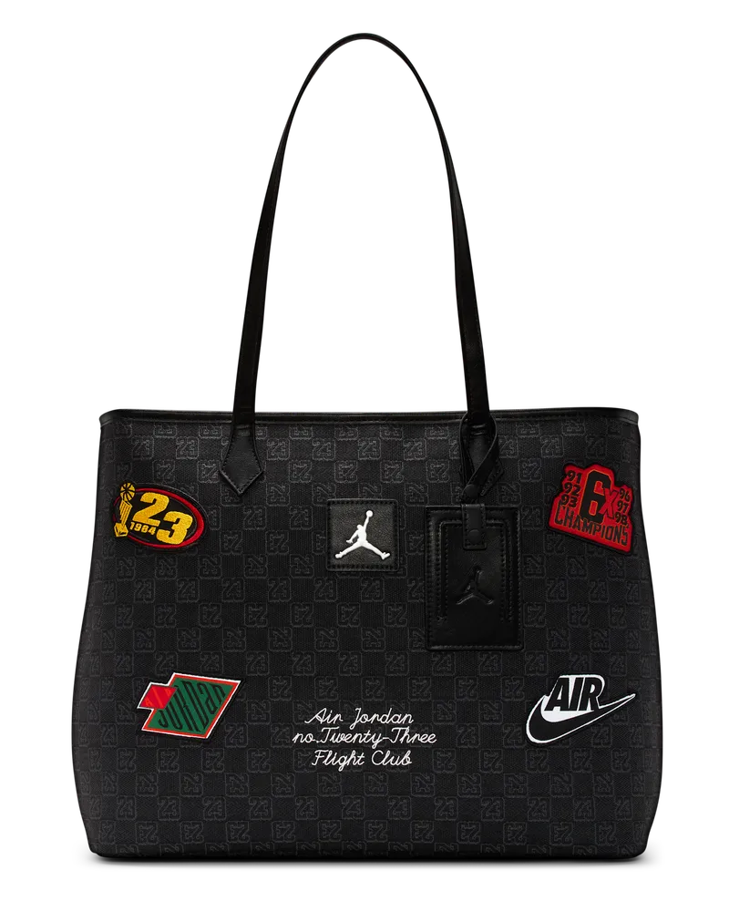 Jordan Monogram Tragetasche (32 l) - Schwarz Schwarz
