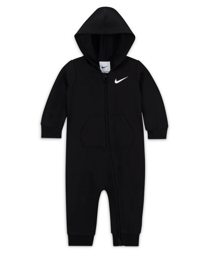 Nike Essentials Hooded Coverall Overall (Babys) - Schwarz Schwarz