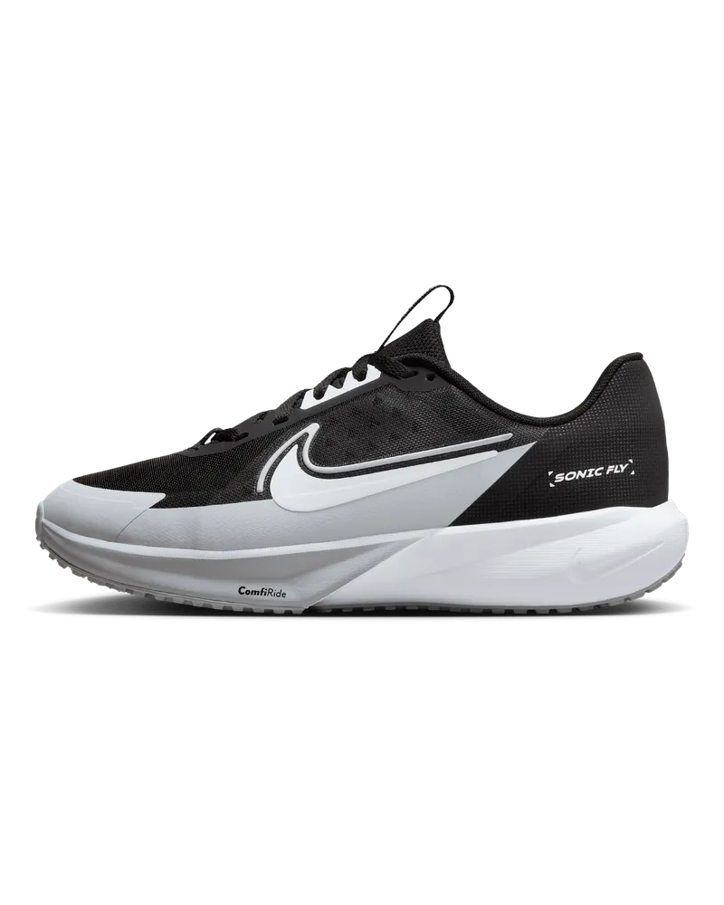 Nike Sonic Fly Laufschuh (ältere Kinder) - Schwarz Schwarz