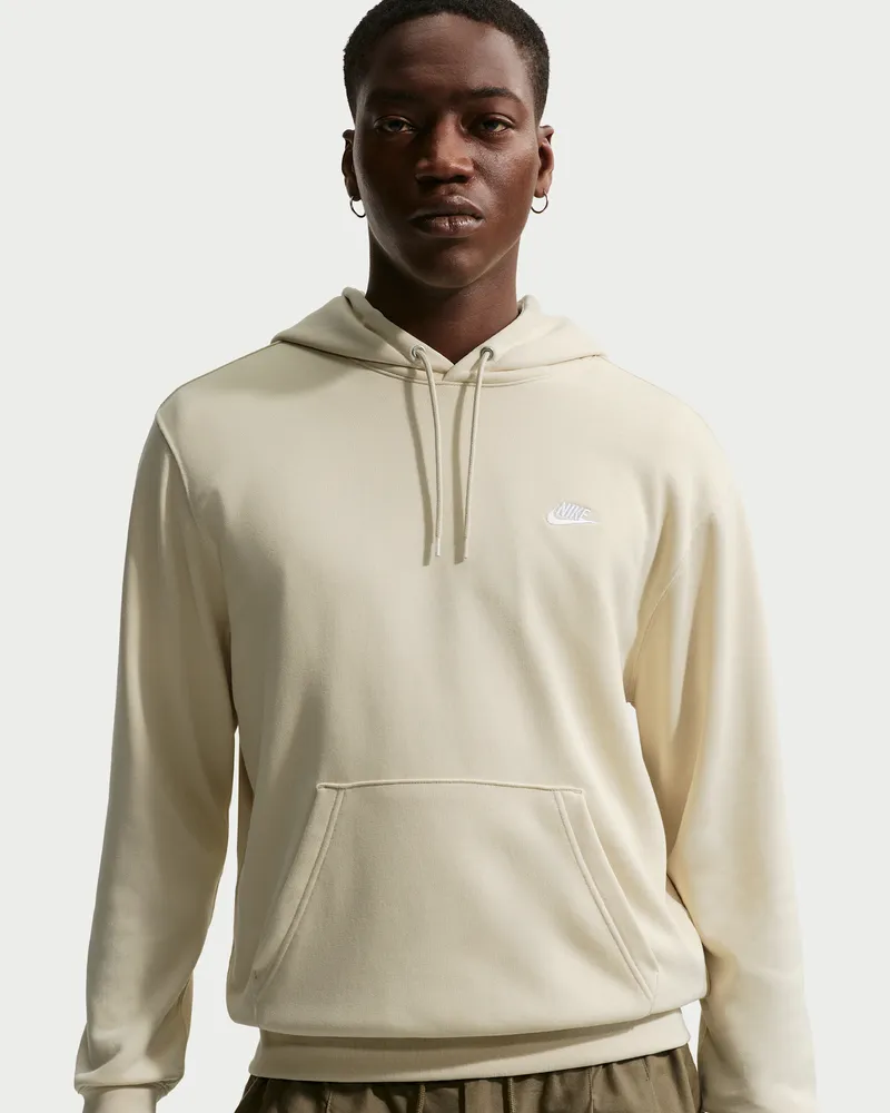 Nike Club French Terry-Hoodie (Herren) - Braun Braun