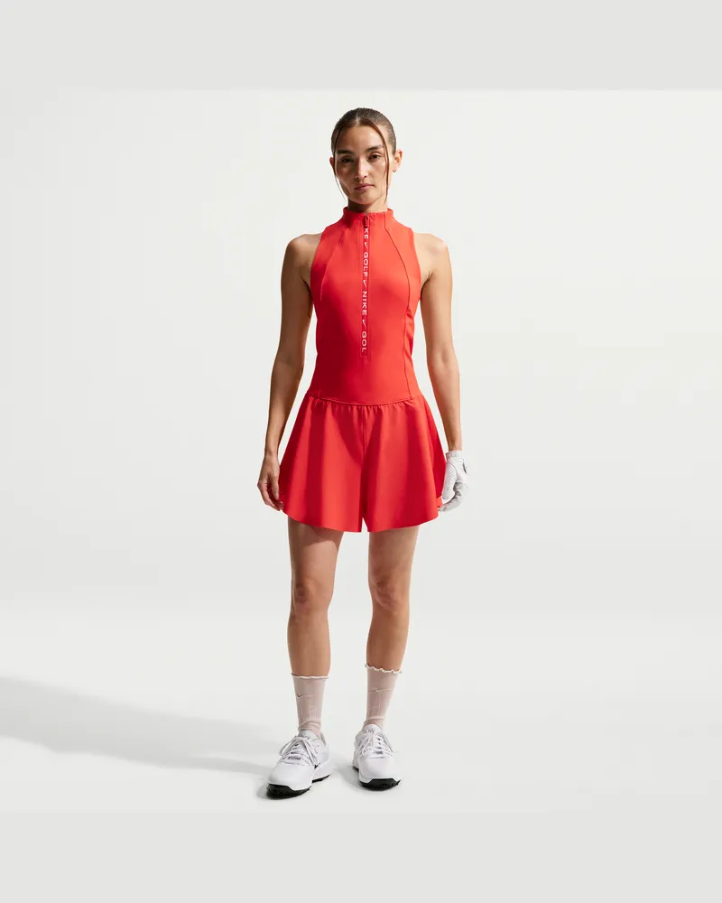 Nike Tailored Performance Dri-FIT Golf-Jumpsuit (Damen) - Rot Rot