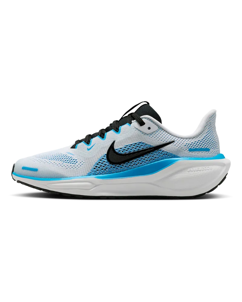 Nike Pegasus 41 Straßenlaufschuh für ältere Kinder - Weiß Weiß