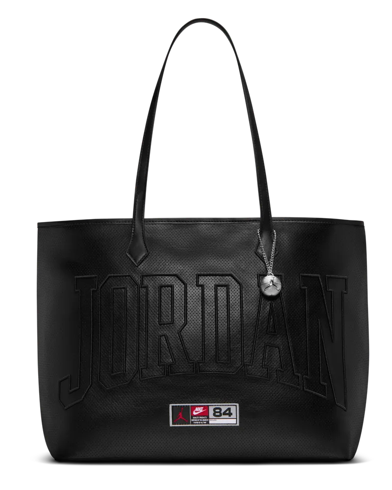 Jordan perforierte Tragetasche (30,5 l) - Schwarz Schwarz