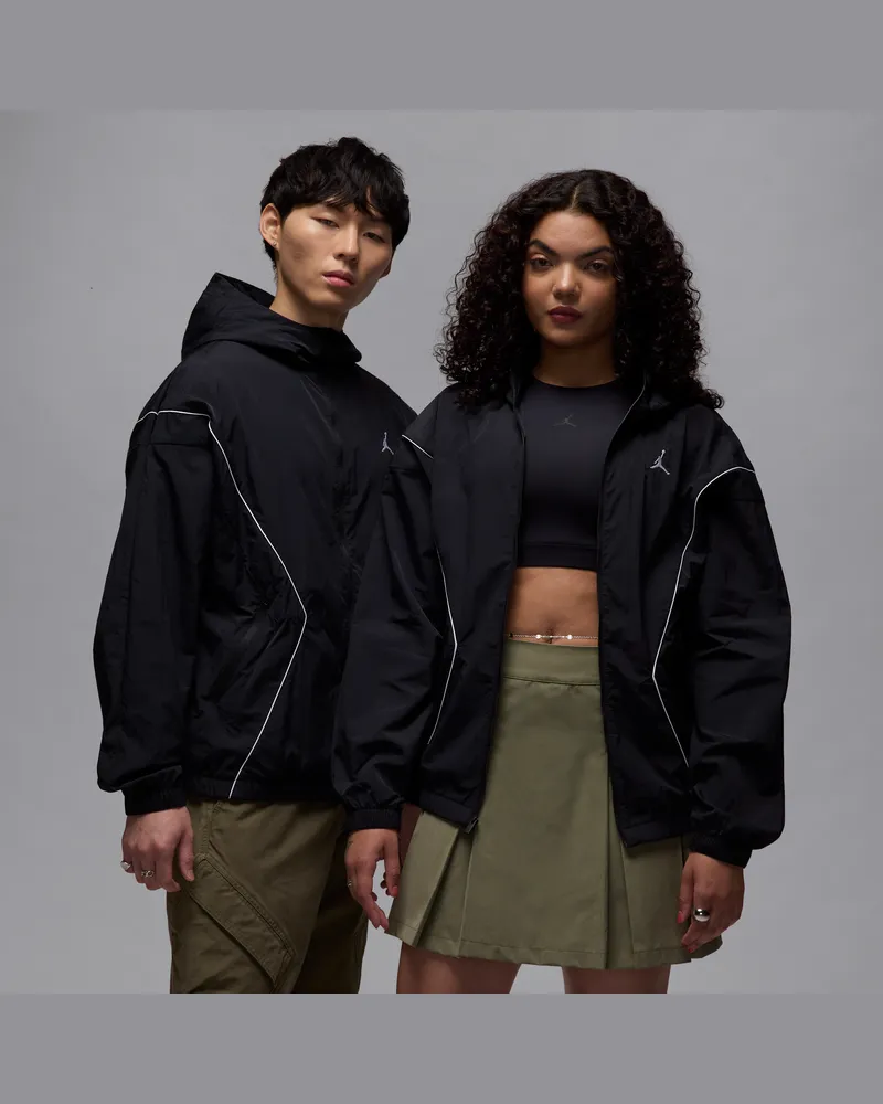 Jordan Leichte Draft-Jacke (Herren) - Schwarz Schwarz