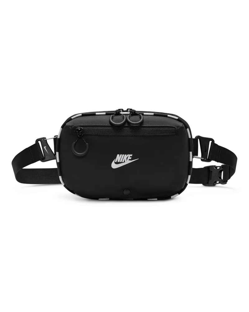 Nike Hayward Patrol Crossbody-Tasche (4 l) - Schwarz Schwarz