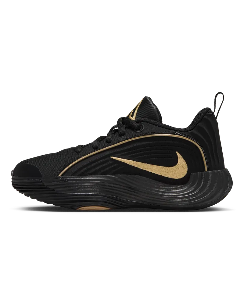 Nike Giannis Immortality 5 Basketballschuh (jüngere Kinder) - Schwarz Schwarz