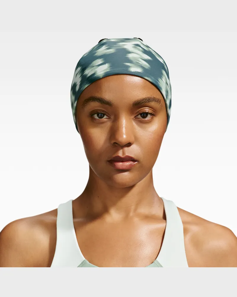 Nike Fury Elevate breites Stirnband mit Dri-FIT-Technologie - Grün Grün
