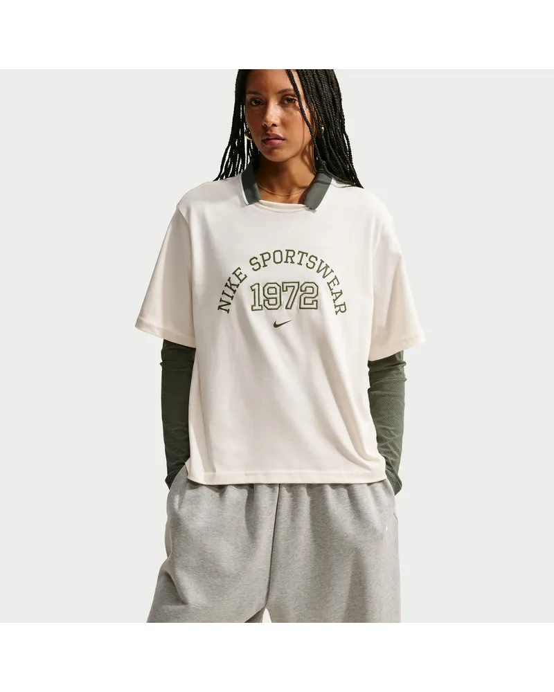 Nike T-Shirt (Damen) - Braun Braun
