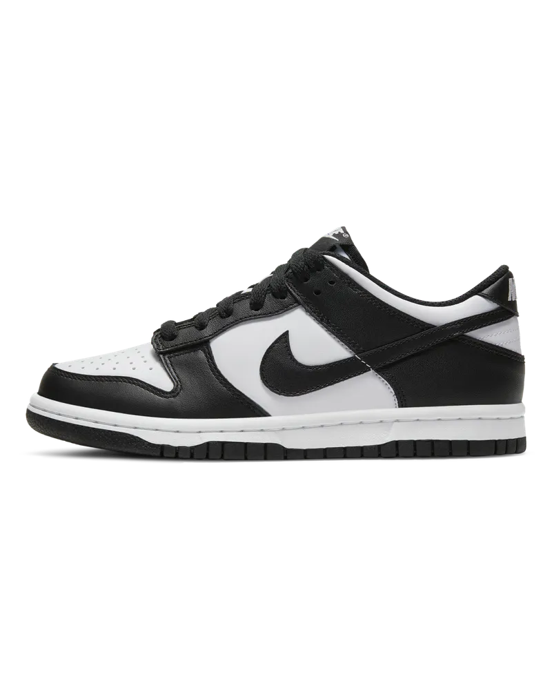 Nike Panda Dunk Low Schuh für ältere Kinder - Weiß Weiß