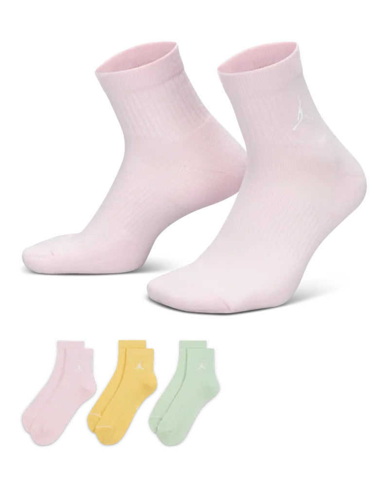 Jordan Knöchelsocken für jeden Tag (3 Paar) - Multi-Color Multi-color