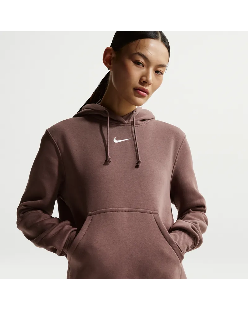 Nike Phoenix Fleece Hoodie für Damen - Lila Lila