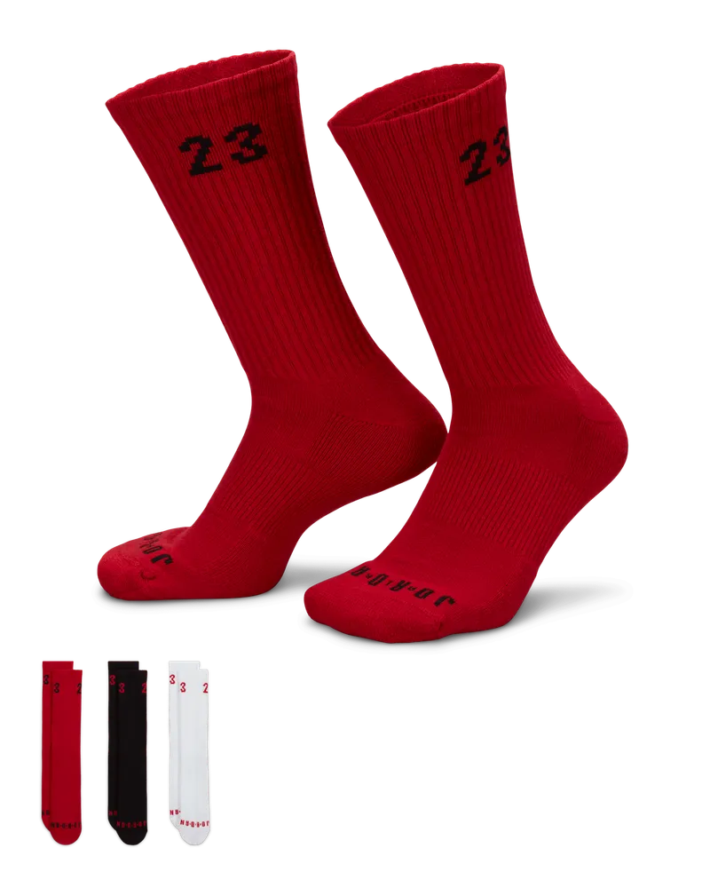 Jordan Essentials Crew-Socken (3 Paar) - Multi-Color Multi-color