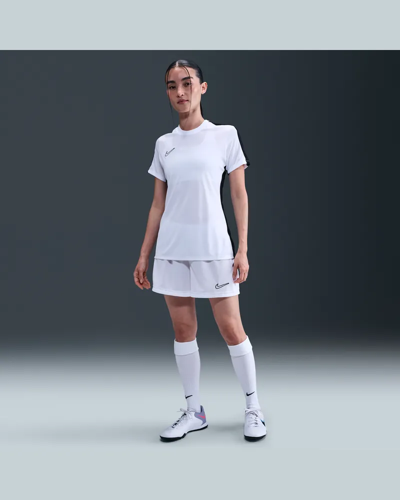 Nike Academy Dri-FIT-Fußballshorts (ca. 10 cm) (Damen) - Weiß Weiß