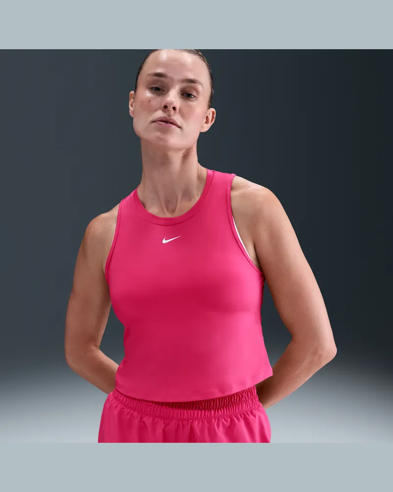 Nike One Classic Dri-FIT Kurztanktop für Damen - Pink Pink