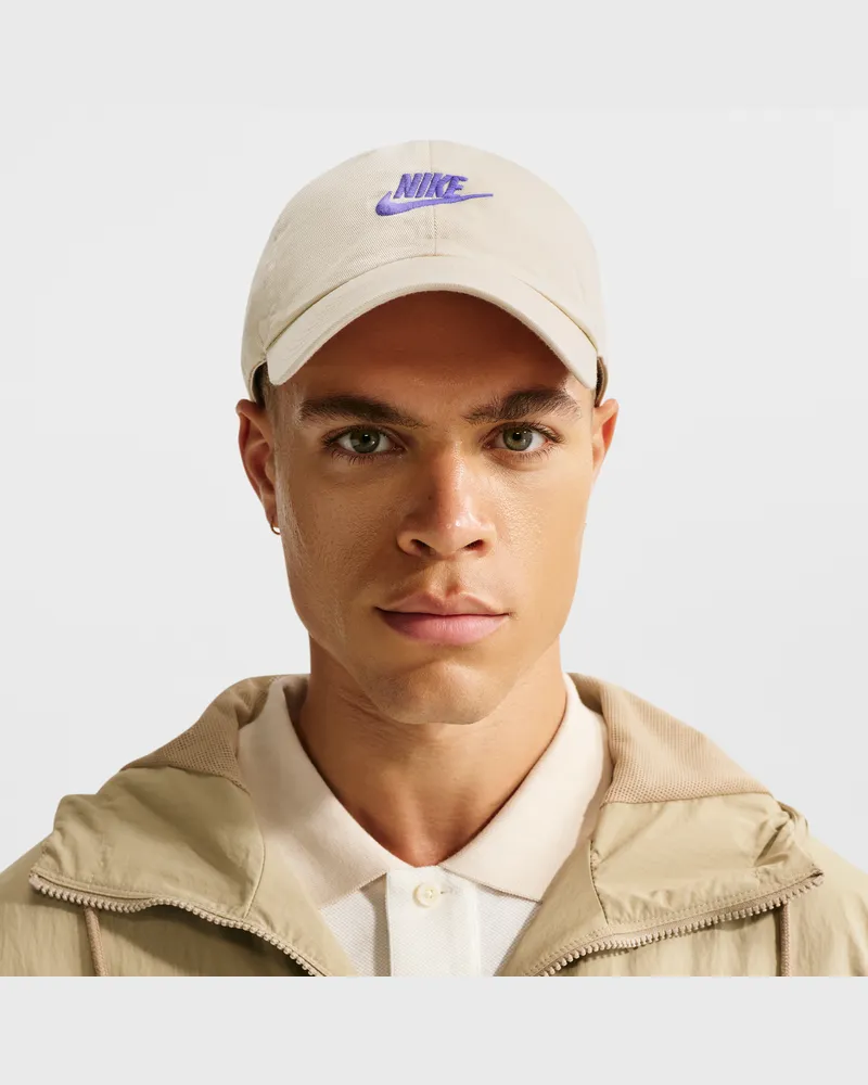 Nike Club unstrukturierte Futura Wash-Cap - Braun Braun