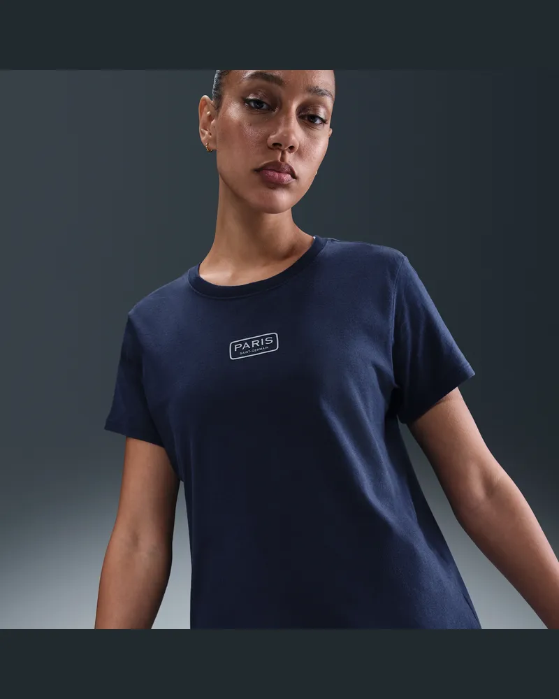 Nike Paris Saint-Germain  Fußball-T-Shirt (Damen) - Blau Blau