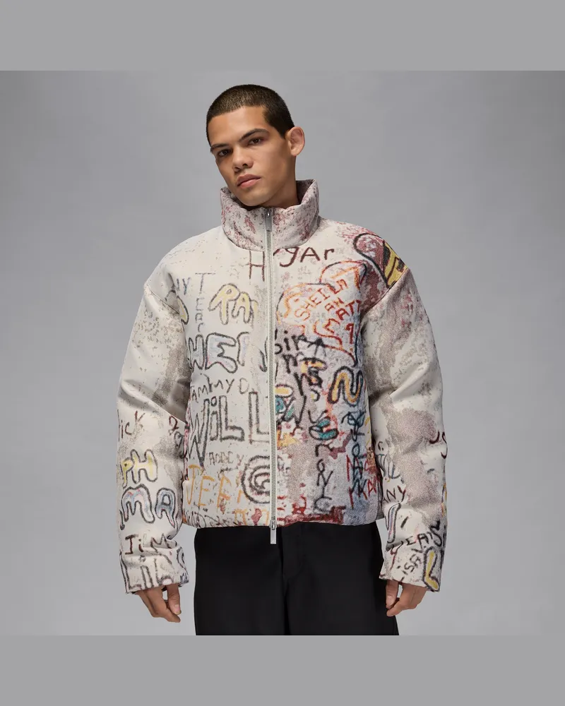 Jordan Air  Puffer-Jacke (Herren) - Weiß Weiß