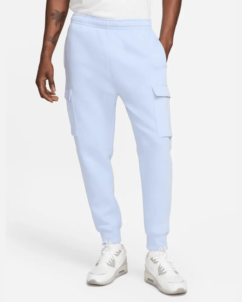 Nike FFF Club Fleece  Fußball-Cargohose für Herren - Blau Blau