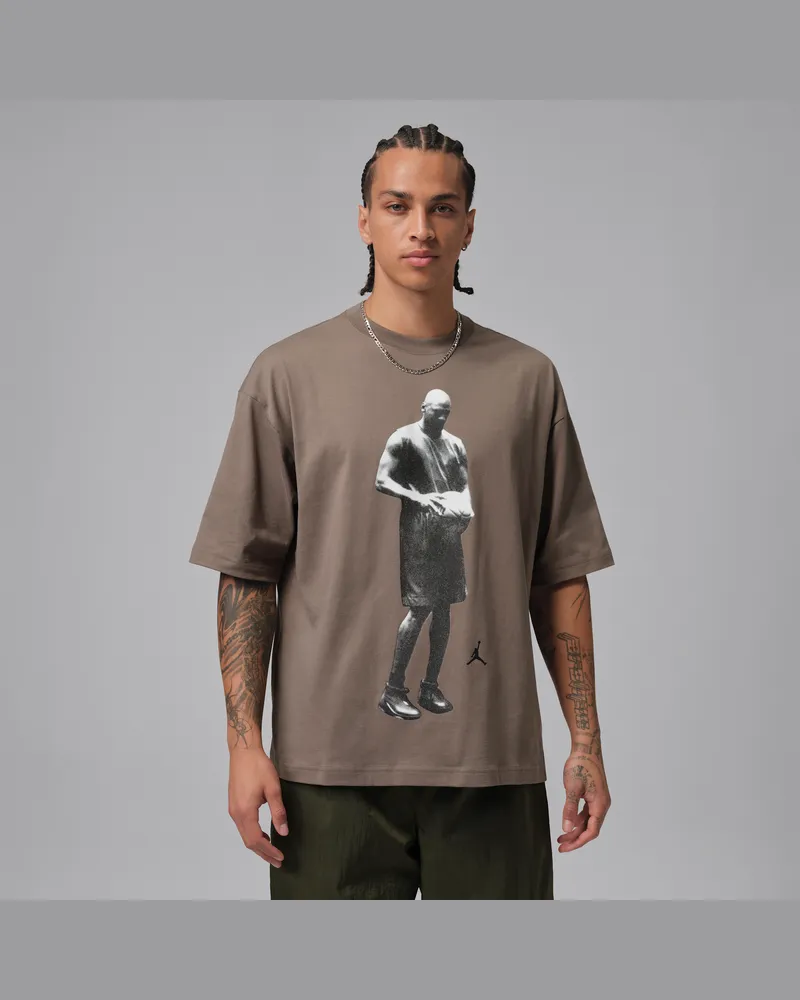 Jordan Sport T-Shirt mit Dri-FIT-Technologie (Herren) - Grau Grau