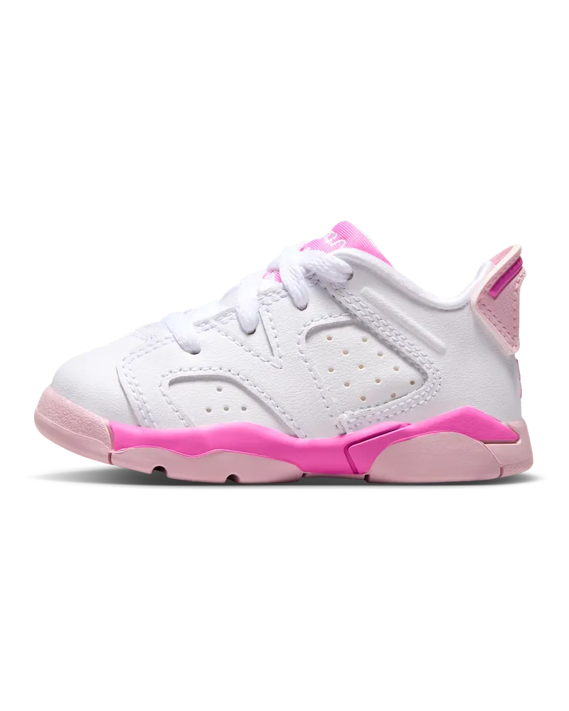 Jordan 6 Retro Low Schuh für Babys und Kleinkinder - Weiß Weiß