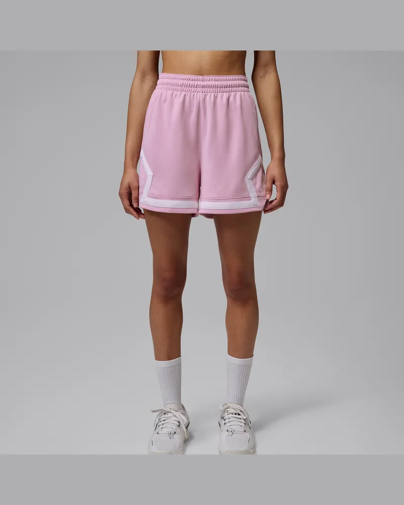 Jordan Sport Diamond Shorts für Damen (ca. 10 cm) - Pink Pink