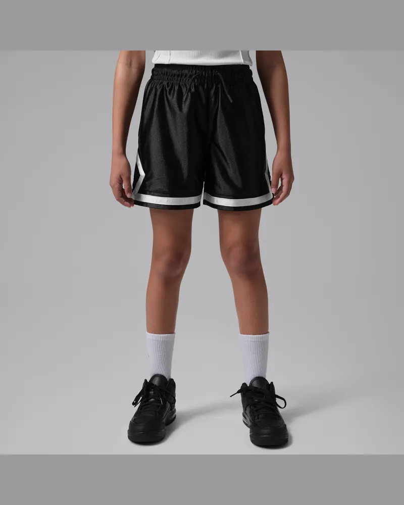Jordan Durasheen Diamond Shorts (ältere Kinder) - Schwarz Schwarz