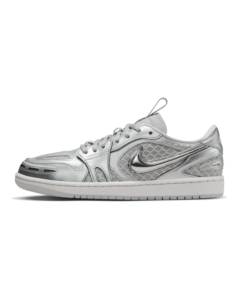 Jordan Air  1 Low Method of Make Schuh (Damen) - Grau Grau