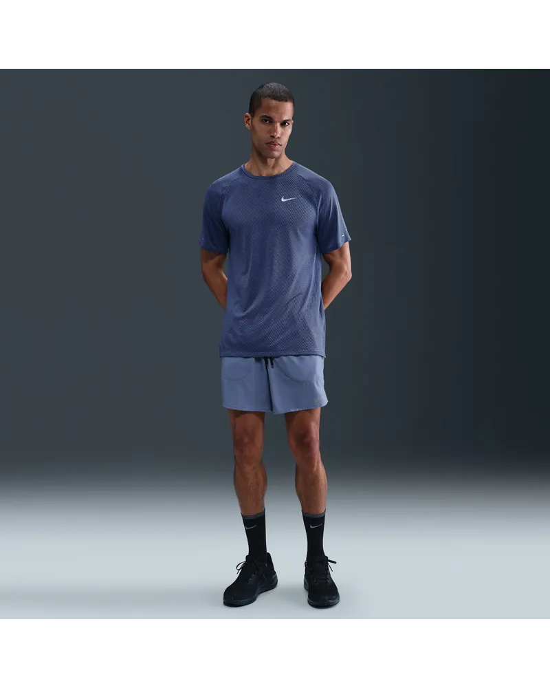 Nike Stride Dri-FIT-Laufshorts mit Futter für Herren (ca. 18 cm) - Blau Blau