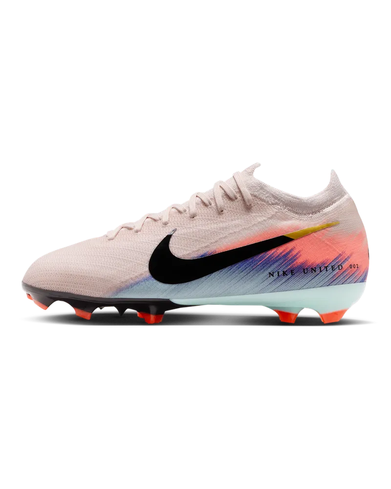 Nike United Jr. Mercurial Vapor 16 Pro Low-Top-Fußballschuh für normalen Rasen (ältere Kinder) - Pink Pink