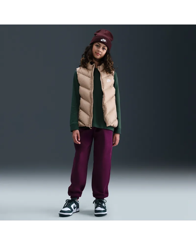 Nike Club Fleece lockere Hose (ältere Kinder) - Rot Rot