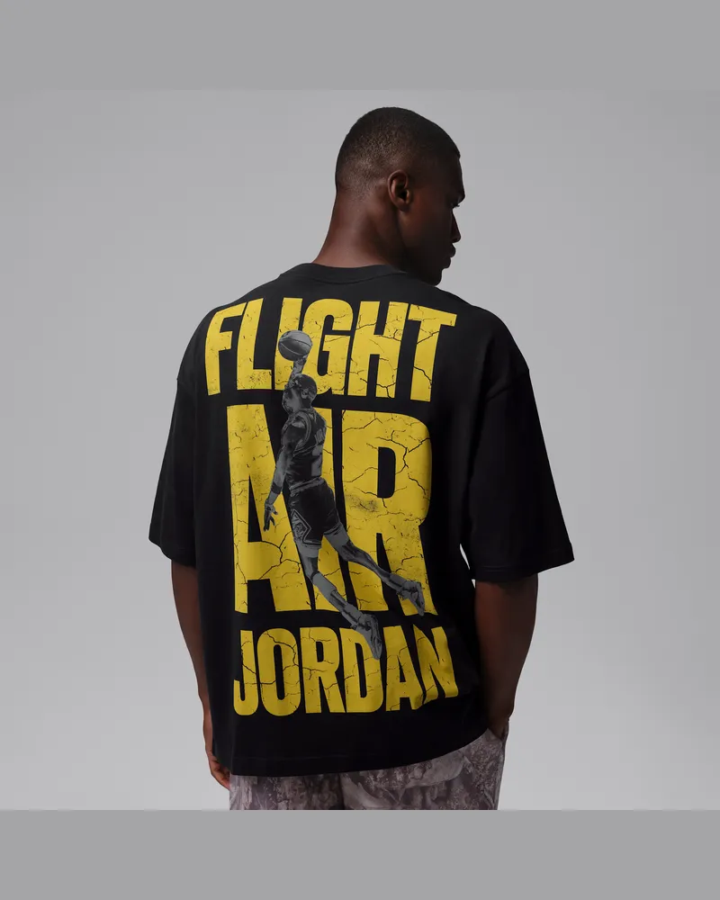 Jordan Flight T-Shirt (Herren) - Schwarz Schwarz