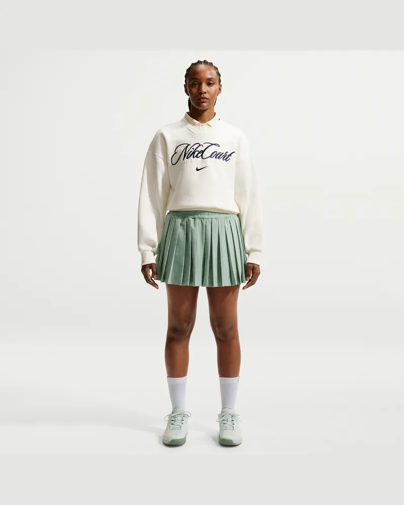 Nike Court Court Collection Dri-FIT Tennisshorts mit hohem Bund (Damen) - Grün Grün