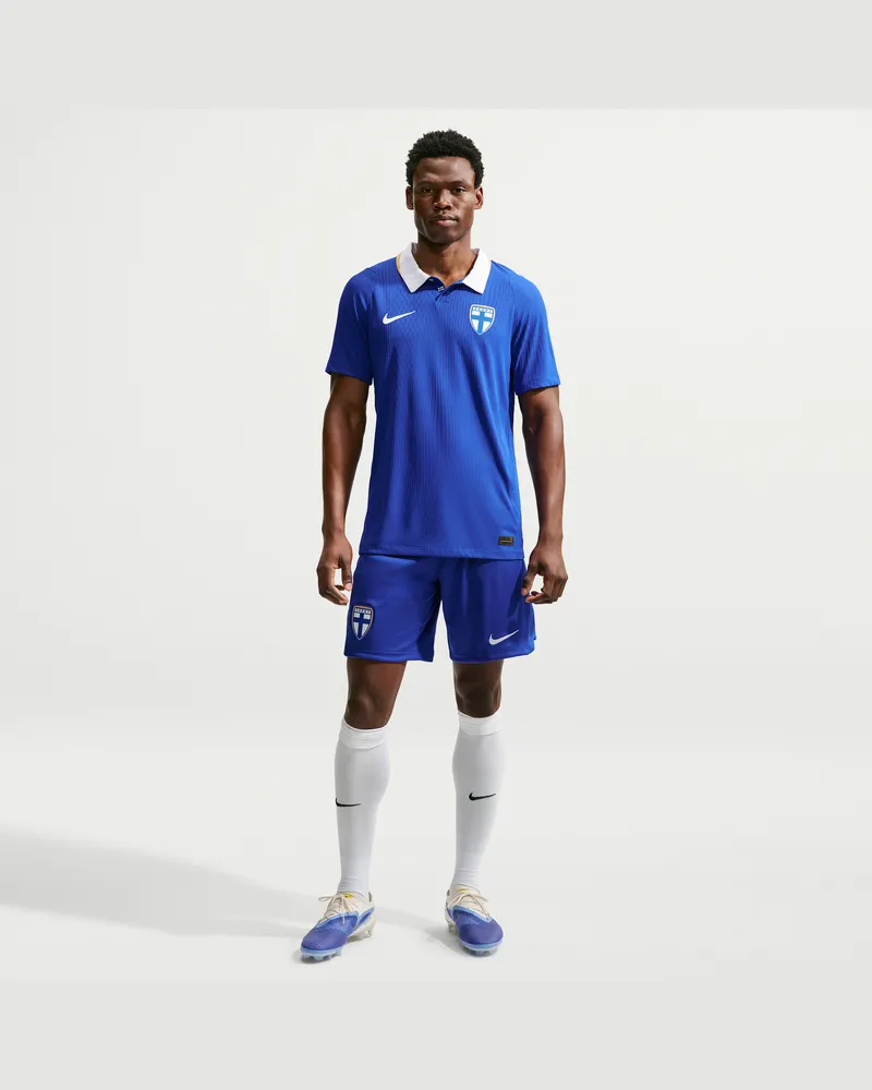 Nike Finnland 2026 Auswärtsstadion  Dri-FIT Replika-Fußballshorts (Herren) - Blau Blau