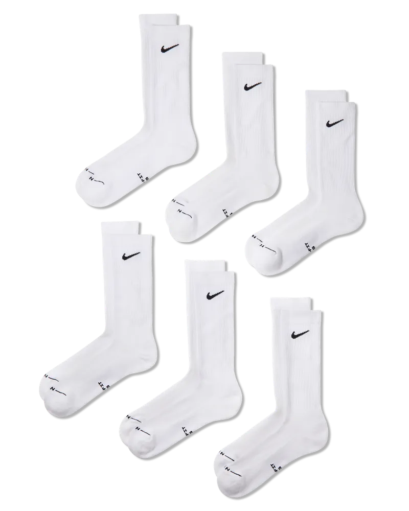Nike Everyday Elevated Crew-Socken (6 Paar) - Multi-Color Multi-color