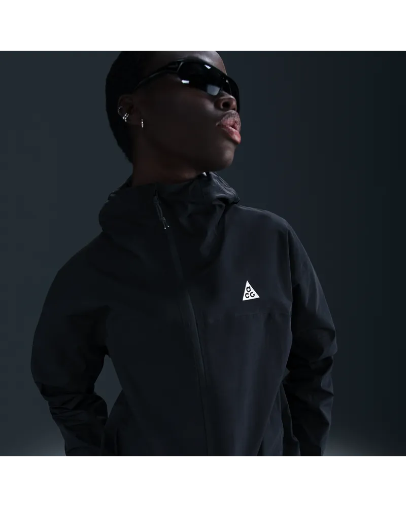 Nike ACG "Morpho" Storm-FIT ADV Regenjacke mit weiter Passform (Damen) - Schwarz Schwarz