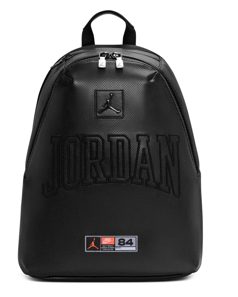 Jordan perforierter Rucksack (23,5 l) - Schwarz Schwarz