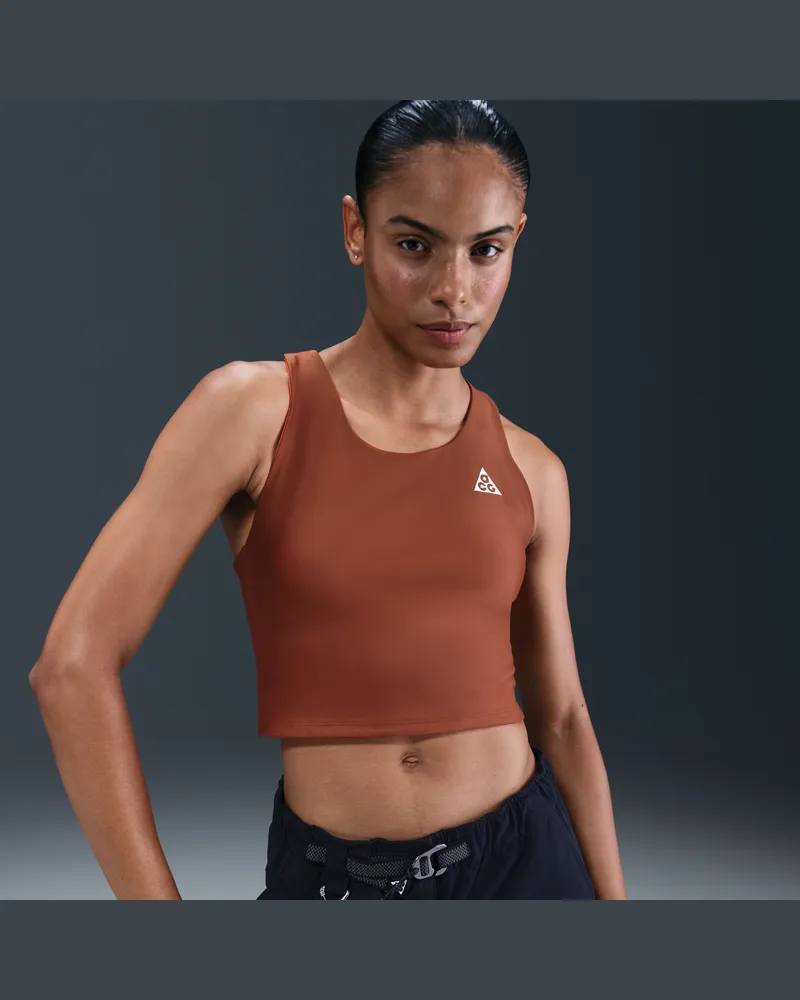 Nike ACG "Tree Frog" wendbares Dri-FIT ADV-Tanktop (Damen) - Braun Braun